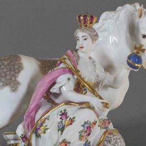 Obras-primas das grandes manufaturas da Europa do século XVIII: a porcelana dos Duques de Parma