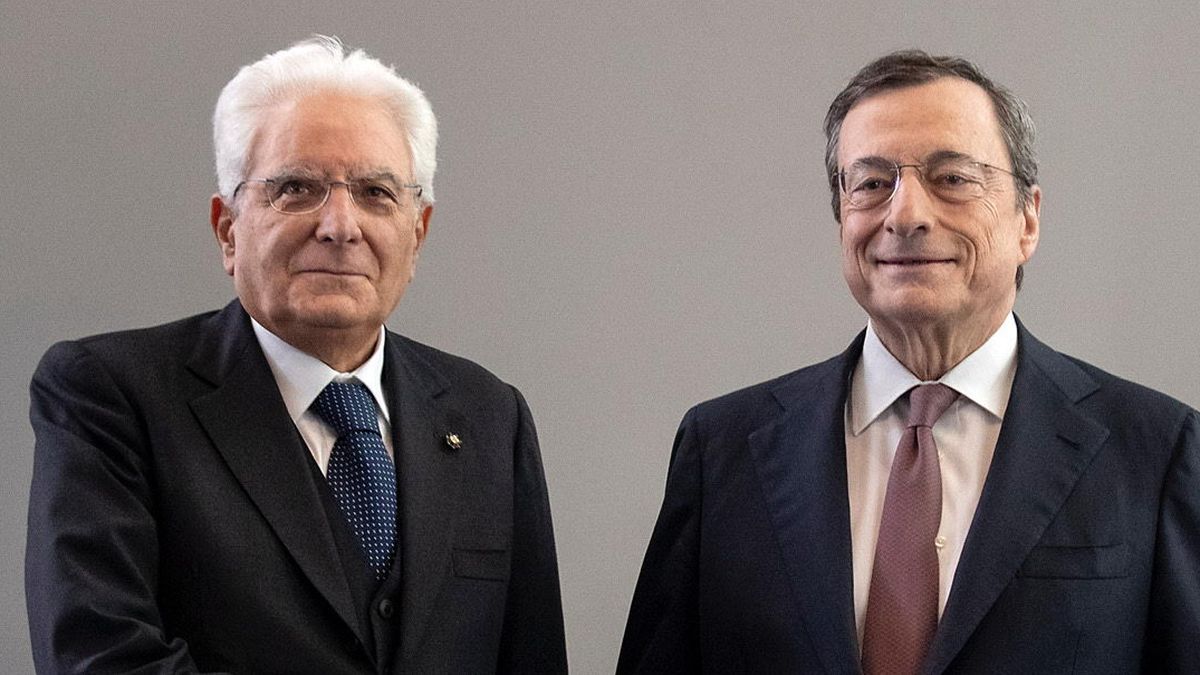 Mattarella dan Draghi