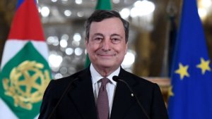 Il premier Mario Draghi