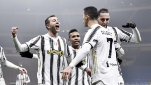 La Juventus esulta