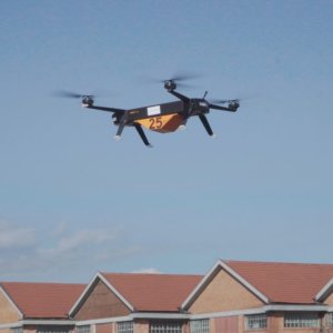 Drone electrice pentru transportul mărfurilor: testul lui Leonardo