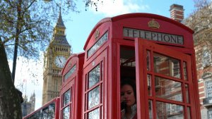 Big ben e cabina telefonica a Londra