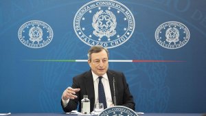 Il Presidente del Consiglio Mario Draghi