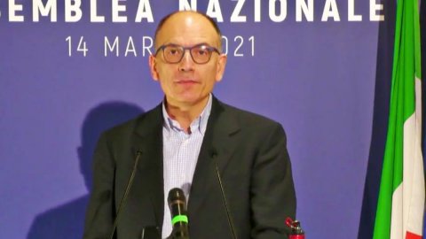 Letta: "Necesitamos un nuevo Partido Demócrata, el gobierno de Draghi es nuestro"