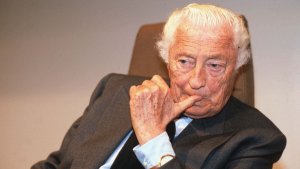 Lo storico presidente della Fiat Gianni Agnelli