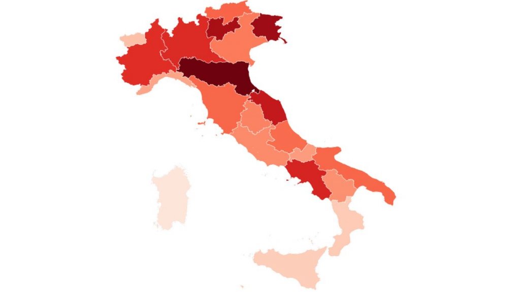 Contagion Covid Italie