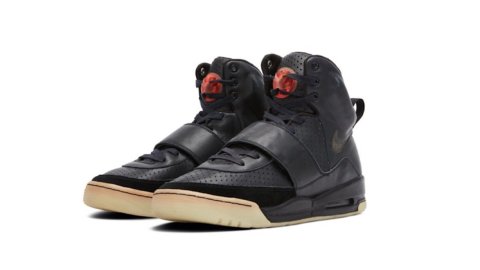 Sotheby's Auction: A Nike Air Yeezy model worn at the Grammys in 2008