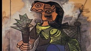 Donna con carciofo di Pablo Picasso