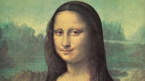 Marcel Duchamp, at auction (Phillips) the version of the Mona Lisa "LHOOQ"