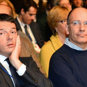 Letta ve Renzi, Draghi konusunda birleşti ancak Beş Yıldız konusunda ayrıldı