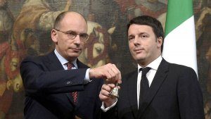 Enrico Letta e Matteo Renzi