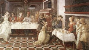 Il banchetto di Erode di Filippo Lippi