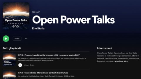 Enel, la comunicazione è podcast: aperto canale Spotify