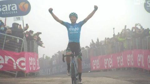 Giro d'Italia, Lorenzo Fortunato triomphe sur le Zoncolan