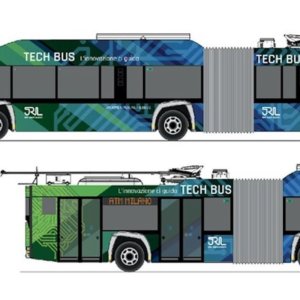 Milano: primo filobus a guida assistita, grazie al 5G