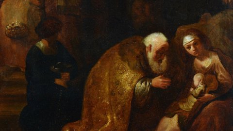 Rembrandt: ritrovato il dipinto “L’ Adorazione dei Magi”