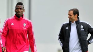 Allegri e Pogba