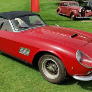 REB Concours in Rom, die Königin ist der Ferrari California