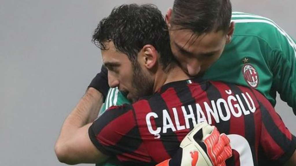 Donnarumma e Calhanoglu