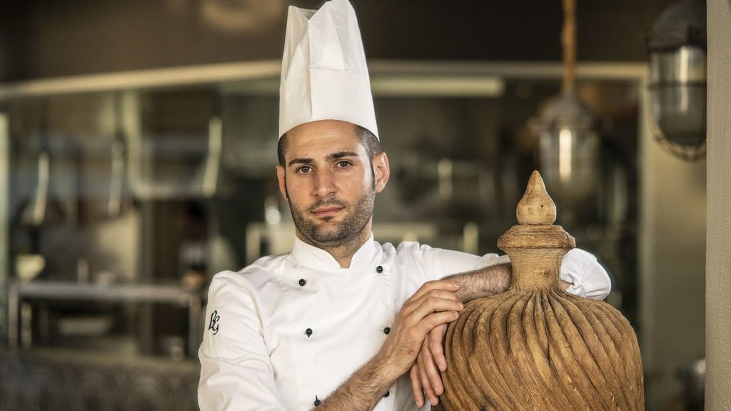 Chef Giuseppe Biuso restaurante Il Cappero estrela Michelin