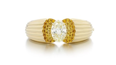 Sotheby’s Diamond: bracciale con diamante giallo di Lily Gabriella
