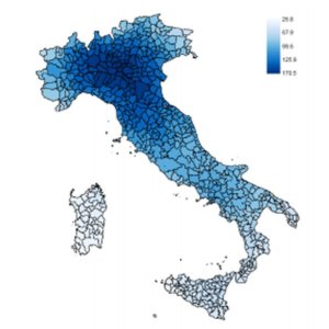 Infrastructures, bilans de la Banque d'Italie : écart Nord-Sud mais pas pour Internet