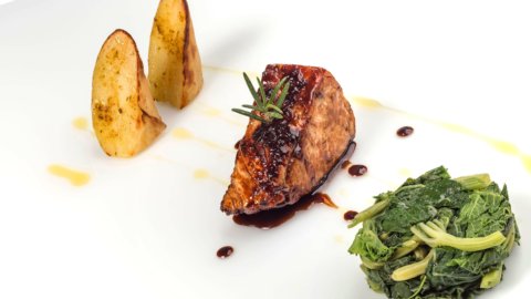 Chef Antonio Cicero's recipe: caramelized amberjack...like the Council of Sicily