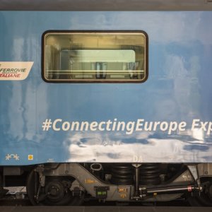 Fs, o trem europeu para em Roma