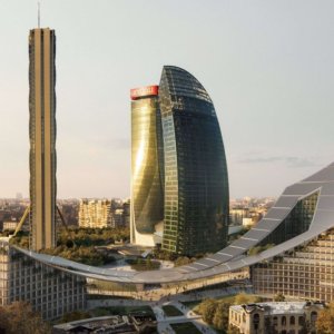 CityLife Milano，这里是第四座“塔”：它是水平的