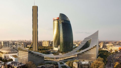 CityLife Milano，这里是第四座“塔”：它是水平的