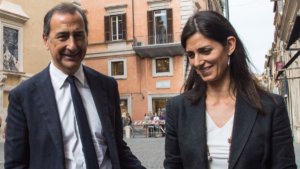 Beppe Sala e Virginia Raggi