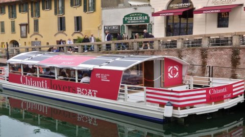 Vino: a Milano il Chianti scorre sui Navigli