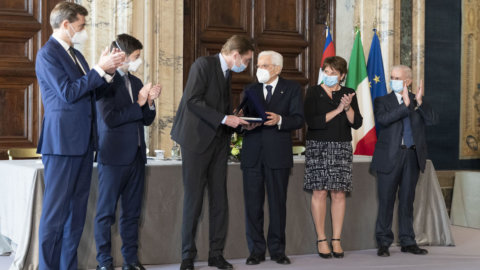 Tumores e investigación, Banco Bpm recibe premio del presidente Mattarella