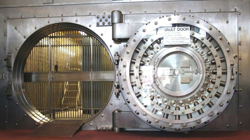 Caveau di una banca