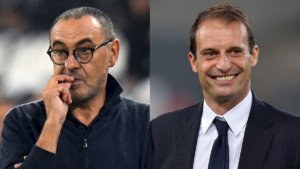 Massimo Sarri e Massimiliano Allegri