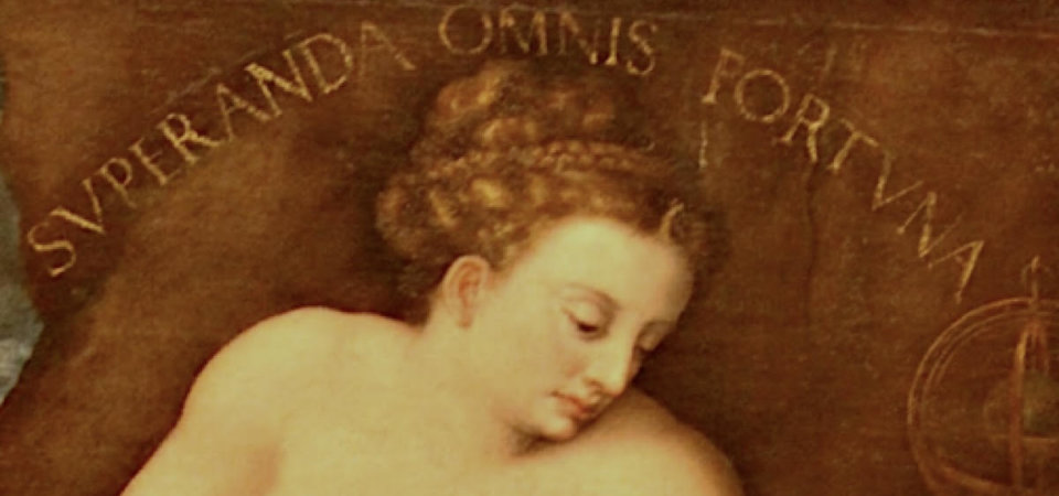 Allegoria della Pazienza di Camillo Filippi e Bastianino (Sebastiano Filippi), 1553-54