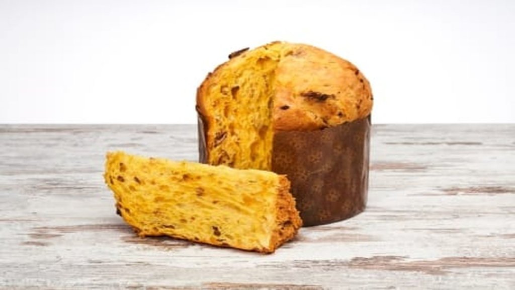 Panettone Bortulus 配斑点、洋葱和乳制品