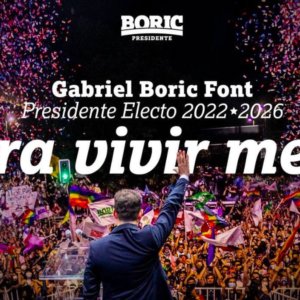 Cile, il 35enne Boric è  presidente: vittoria storica della sinistra