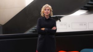 La presidente del museo Maxxi di Roma, Giovanna Melandri