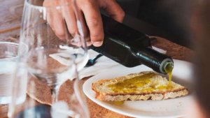 Bruschetta con olio extravergine di oliva