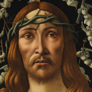 Sandro Botticelli, em leilão na Sotheby's em Nova York "The Man of Sorrows"