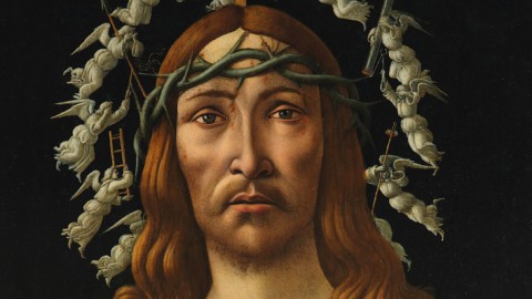 Sandro Botticelli, di lelang di Sotheby's di New York "The Man of Sorrows"