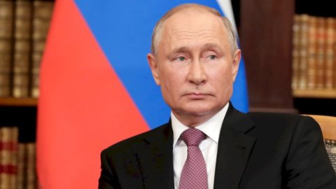 Ritratto del presidente russo, Vladimir Putin