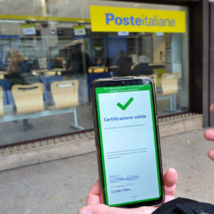 Poste Italiane: Zugang zu Postämtern mit einem grünen Pass