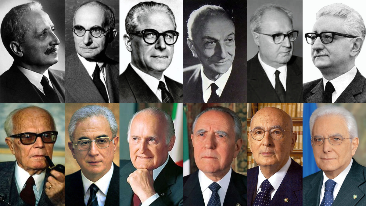 Tutti i Presidenti della Repubblica italiana