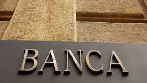 Insegna di una banca