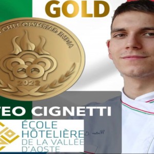 Olimpiade Young Chef: Er ist Italiener, 19 Jahre alt, der beste junge Koch der Welt