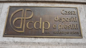 Targa Cassa Depositi e Prestiti