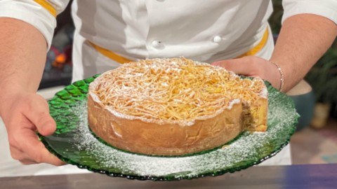 Die Küche des Landes zu Ostern: Tagliolina, süß mit Tagliatelle nach dem Rezept von Daniele Persegani