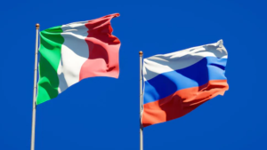 Aziende italiane in Russia: bandiere di Italia e Russia